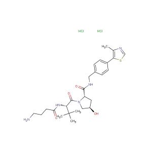 (S,R,S)-AHPC-C3-NH2 dihydrochloride(Synonyms: VH032-C3-NH2 dihydrochloride)
