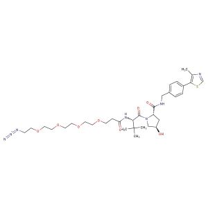 (S,R,S)-AHPC-C2-PEG4-N3(Synonyms: VH032-C2-PEG4-N3)