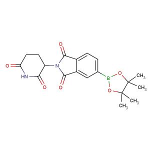 2-(2,6-dioxopiperidin-3-yl)-5-(4,4,5,5-tetramethyl-1,3,2-dioxaborolan-2-yl)isoindoline-1,3-dione