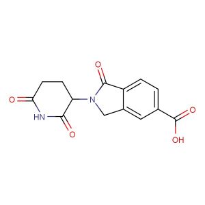 2-(2,6-dioxopiperidin-3-yl)-1-oxoisoindoline-5-carboxylic acid
