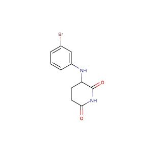 3-((3-bromophenyl)amino)piperidine-2,6-dione