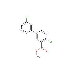 methyl 5',6-dichloro-[3,3'-bipyridine]-5-carboxylate