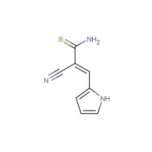 (E)-2-cyano-3-(1H-pyrrol-2-yl)prop-2-enethioamide