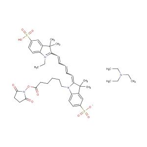 CY5-SE triethylamine salt  (Synonyms: Cy5 NHS Ester triethylamine salt; Sulfo-Cyanine5 Succinimidyl Ester triethylamine salt)
