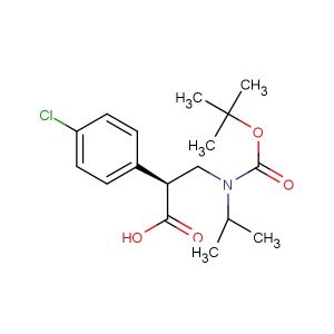 (S)-3-((tert-butoxycarbonyl)isopropylamino)-2-(4-chlorophenyl)propanoic acid