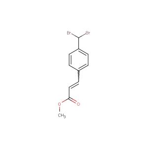 methyl 3-(4-(dibromomethyl)phenyl)acrylate