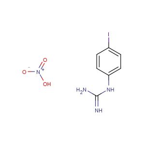 1-(4-iodophenyl)guanidine nitrate