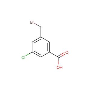 3-(bromomethyl)-5-chlorobenzoic acid
