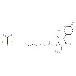 Thalidomide-4-NH-PEG1-NH2 TFA