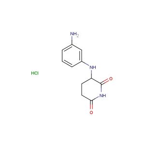 3-((3-aminophenyl)amino)piperidine-2,6-dione hydrochloride