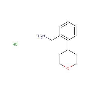 (2-(tetrahydro-2H-pyran-4-yl)phenyl)methanamine hydrochloride