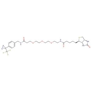 Biotin-PEG3-CONH-Ph-CF3-diazirine