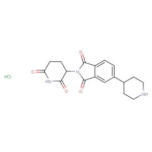 2-(2,6-dioxopiperidin-3-yl)-5-(piperidin-4-yl)isoindoline-1,3-dione hydrochloride