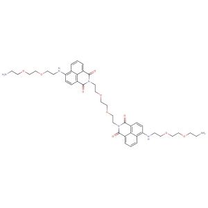 2,2'-((ethane-1,2-diylbis(oxy))bis(ethane-2,1-diyl))bis(6-((2-(2-(2-aminoethoxy)ethoxy)ethyl)amino)-1H-benzo[de]isoquinoline-1,3(2H)-dione)