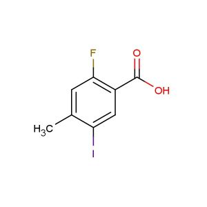 2-fluoro-5-iodo-4-methylbenzoic acid