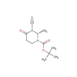 (2S)-tert-Butyl 3-cyano-2-methyl-4-oxopiperidine-1-carboxylate