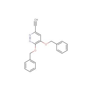 3,4-bis(benzyloxy)-6-ethynylpyridazine