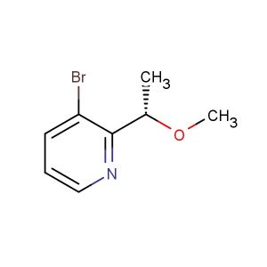 (S)-3-bromo-2-(1-methoxyethyl)pyridine