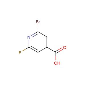 2-bromo-6-fluoroisonicotinic acid