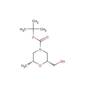 (2R,6R)-tert-Butyl 2-(hydroxymethyl)-6-methylmorpholine-4-carboxylate