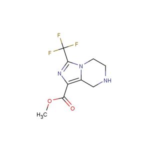 methyl 3-(trifluoromethyl)-5,6,7,8-tetrahydroimidazo[1,5-a]pyrazine-1-carboxylate
