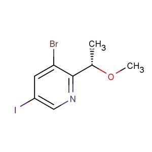 (S)-3-bromo-5-iodo-2-(1-methoxyethyl)pyridine