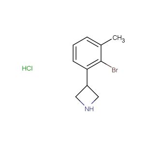 3-(2-bromo-3-methylphenyl)azetidine hydrochloride