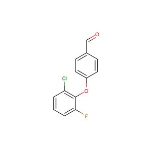 4-(2-chloro-6-fluorophenoxy)benzaldehyde