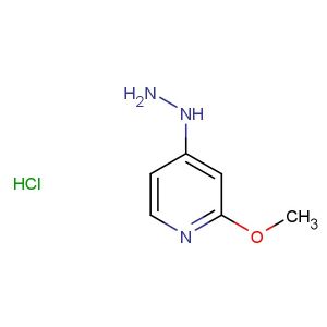 4-hydrazinyl-2-methoxypyridine hydrochloride