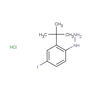 (2-(tert-butyl)-4-iodophenyl)hydrazine hydrochloride