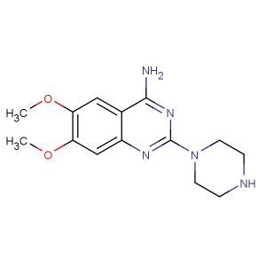 6,7-dimethoxy-2-(piperazin-1-yl)quinazolin-4-amine