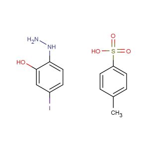 2-hydrazineyl-5-iodophenol 4-methylbenzenesulfonate