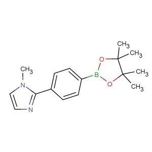1-methyl-2-(4-(4,4,5,5-tetramethyl-1,3,2-dioxaborolan-2-yl)phenyl)-1H-imidazole