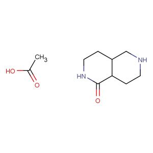 Octahydro-2,6-naphthyridin-1(2H)-one acetate