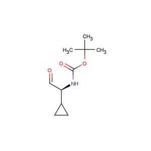 tert-butyl (S)-(1-cyclopropyl-2-oxoethyl)carbamate