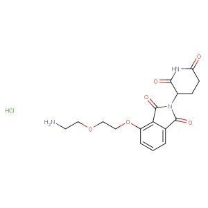 Thalidomide-PEG2-NH2 hydrochloride