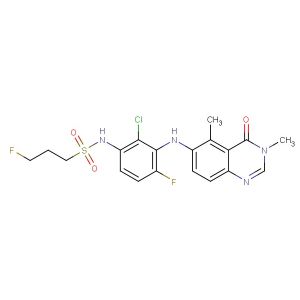 Tinlorafenib  (Synonyms: PF-07284890; ARRY-461)
