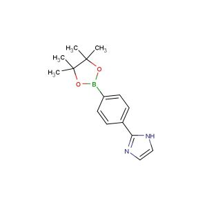 2-(4-(4,4,5,5-tetramethyl-1,3,2-dioxaborolan-2-yl)phenyl)-1H-imidazole