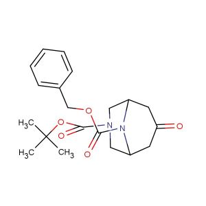 9-benzyl 3-(tert-butyl) 7-oxo-3,9-diazabicyclo[3.3.1]nonane-3,9-dicarboxylate