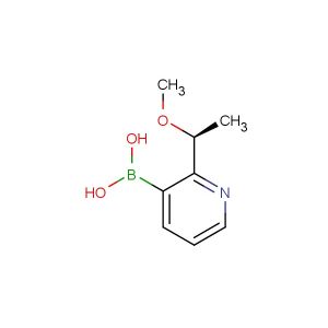 (S)-(2-(1-methoxyethyl)pyridin-3-yl)boronic acid