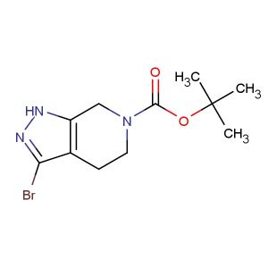 tert-Butyl 3-bromo-1,4,5,7-tetrahydro-6H-pyrazolo[3,4-c]pyridine-6-carboxylate