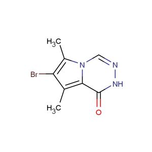 7-bromo-6,8-dimethylpyrrolo[1,2-d][1,2,4]triazin-1(2H)-one