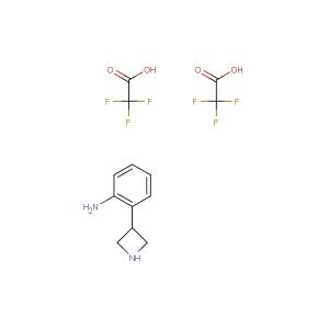 2-(azetidin-3-yl)aniline bis(2,2,2-trifluoroacetic acid)