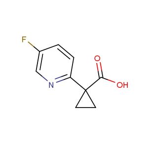 1-(5-fluoropyridin-2-yl)cyclopropane-1-carboxylic acid