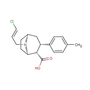(1R,2S,3S,5S)-8-((E)-3-chloroallyl)-3-(p-tolyl)-8-azabicyclo[3.2.1]octane-2-carboxylic acid
