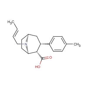 (1R,2S,3S,5S)-8-((E)-but-2-en-1-yl)-3-(p-tolyl)-8-azabicyclo[3.2.1]octane-2-carboxylic acid