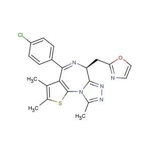(S)-2-((4-(4-chlorophenyl)-2,3,9-trimethyl-6H-thieno[3,2-f][1,2,4]triazolo[4,3-a][1,4]diazepin-6-yl)methyl)oxazole