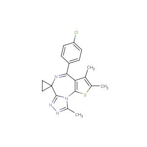 7-(4-chlorophenyl)-4,5,13-trimethyl-spiro[3-thia-1,8,11,12-tetrazatricyclo[8.3.0.02,6]trideca-2(6),4,7,10,12-pentaene-9,1'-cyclopropane]