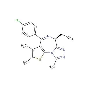 (S)-4-(4-chlorophenyl)-6-ethyl-2,3,9-trimethyl-6H-thieno[3,2-f][1,2,4]triazolo[4,3-a][1,4]diazepine