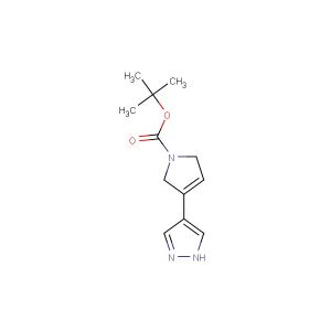 1H-Pyrrole-1-carboxylic acid, 2,5-dihydro-3-(1H-pyrazol-4-yl)-, 1,1-dimethylethyl ester